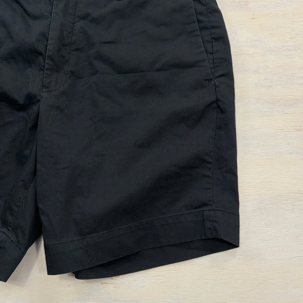 Polo Ralph Lauren Shorts Stretch Straight Fit 36 Chino Flat Front Navy Mens